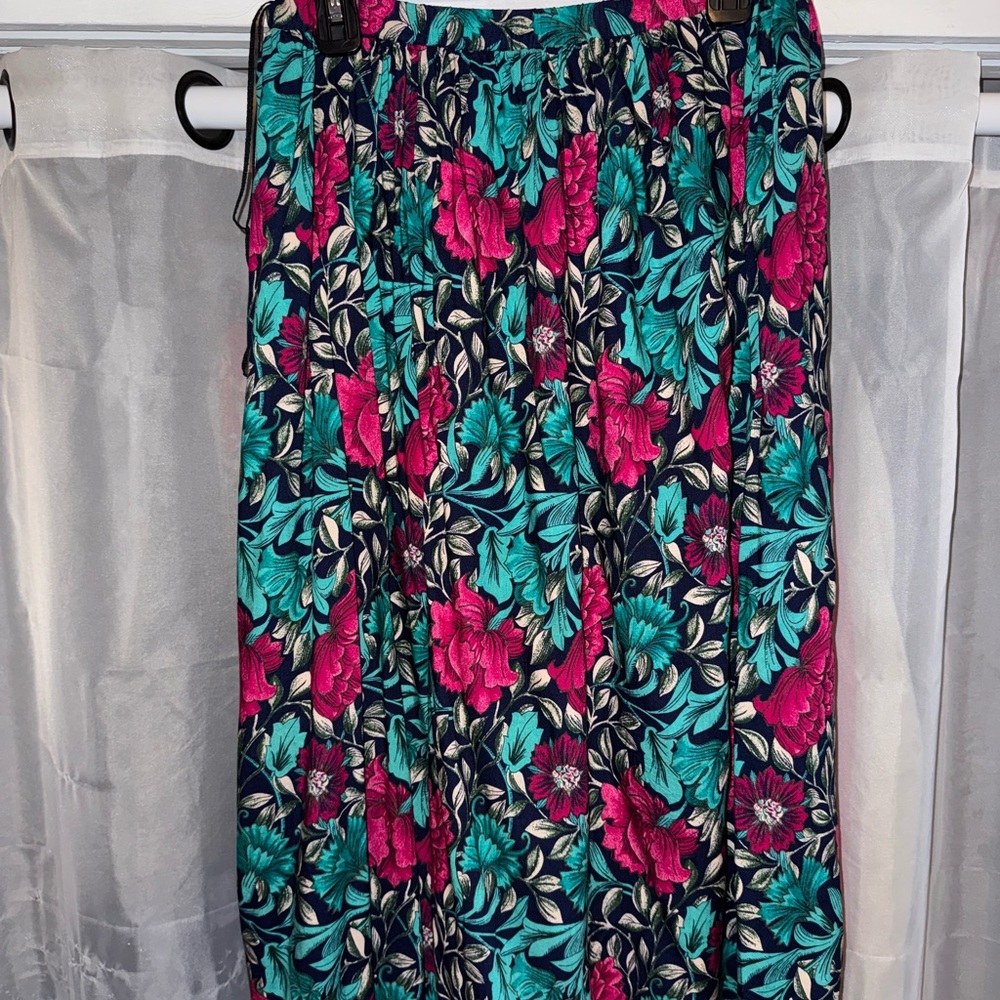 Vintage Floral Skirt
